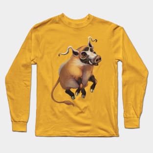 Prancing River Boar Long Sleeve T-Shirt